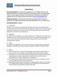 Image result for Internet and Email Policy