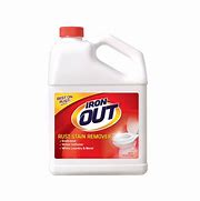 Image result for Iron Out Rust Stain Remover: Bucket, 6.25 Gal Container Size, Ready To Use, Powder Model: IO50N