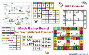 Image result for Make Your Own Math Board Game