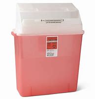 Image result for Red Sharps Container