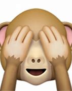 Image result for Monkey Hiding Emoji