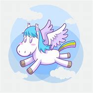 Image result for Cute Cartoon Pegasus