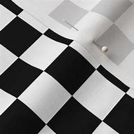 Image result for Black and White Checkered Fabric
