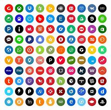 Image result for Cute Circle Icons Aesthetic