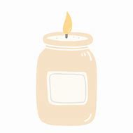 Image result for Candle Jar Clip Art