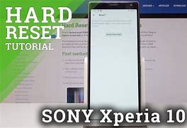 Image result for Sony Xperia X Factory Reset