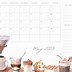 Image result for Aesthetic May Calendar