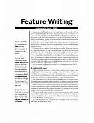 Image result for Example of an Article Writing