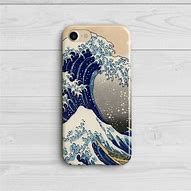 Image result for Blue Wave and Wood Phone Case