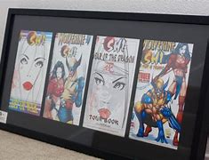 Image result for Comic Book Wall Display