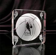 Image result for Glass Basketball Trophy