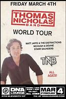 Image result for Thomas Ian Nicholas Band Tour Posters
