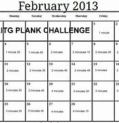 Image result for February Plank Challenge