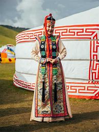 Image result for Modern Mongolian Clothing
