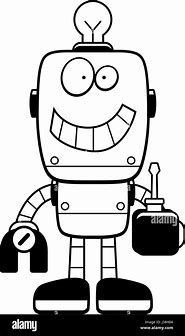 Image result for Cartoon Repair Robot
