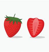 Image result for Strawberry Slice Vector
