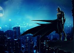 Image result for Batman Standing Over Gotham