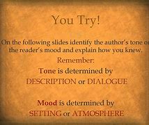 Image result for Identifying Tone and Mood Worksheet