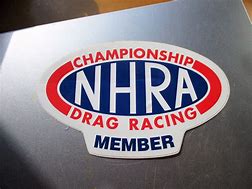 Image result for NHRA Stickers