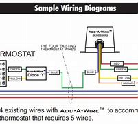 Image result for 5 Wire Thermostat Wiring Colors
