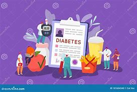 Image result for Diabetes Team Cartoon