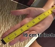 Image result for 19 Centimeters to Inches