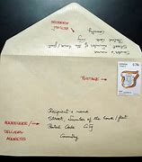 Image result for Envelope for PR Card Reneewal