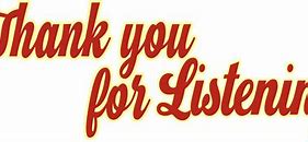 Image result for Thank You for Listening Icon