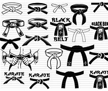 Image result for Martial Art Belts Silhouette