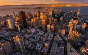 Image result for Aerial View of San Francisco From East to West