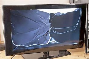 Image result for Broken LCD TV Screen
