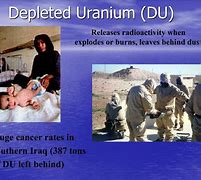 Image result for Depleted Uranium Effects