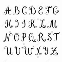 Image result for Fancy First Letter Font