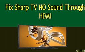 Image result for Sharp TV Fix Sound