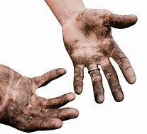 Image result for Hands Dirty with Mud