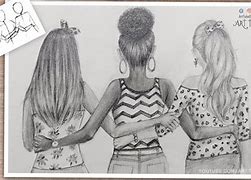 Image result for Easy Pencil Drawings Friendship