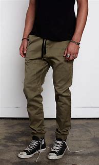 Image result for Green Joggers Men