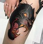 Image result for Traditional Panther Head Tattoo