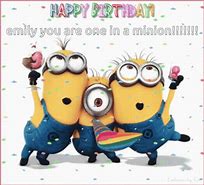 Image result for Happy Birthday Cuz Minion