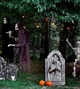 Image result for Halloween Yard Graveyards
