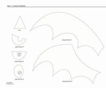 Image result for Halloween Bat Wings Template