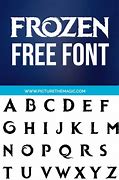 Image result for Disney Frozen Font Free