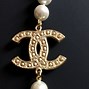 Image result for Authentic Chanel Pearl Necklace