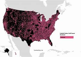 Image result for Map of Verizon Cell Towers