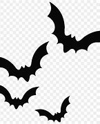 Image result for Black and White Clip Art of Bat
