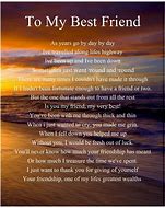 Image result for A Letter to My Best Friend Poem