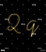 Image result for Glitter Letter Q