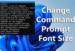 Image result for How to Increase Font Size in Cmd Windows 11