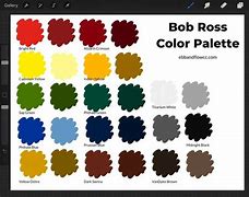 Image result for Bob Ross with Palate