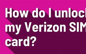 Image result for Verizon Pin Card